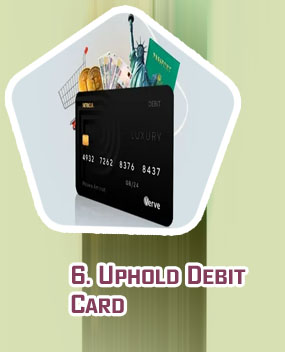 Bitcoin wallet with debit card