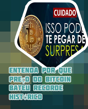 Preço bitcoin ao longo dos anos