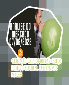 Valor bitcoins hoje